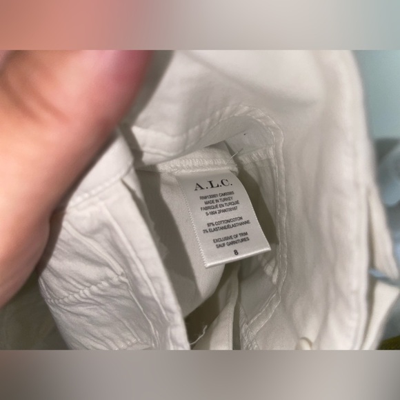 ALC Kingsley Pants White lace up western cowgirl trouser cowboy carter 8 - Picture 11 of 11